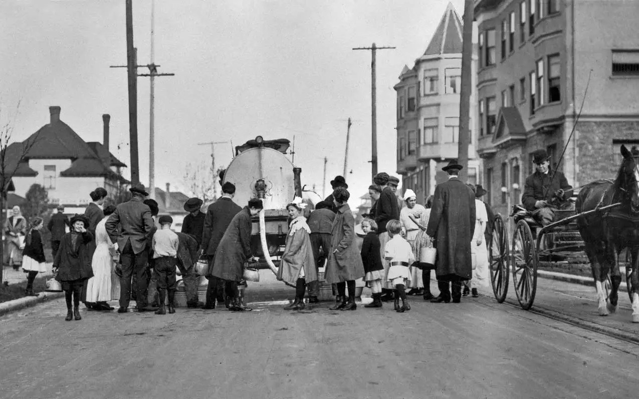 Summit Ave in 1911